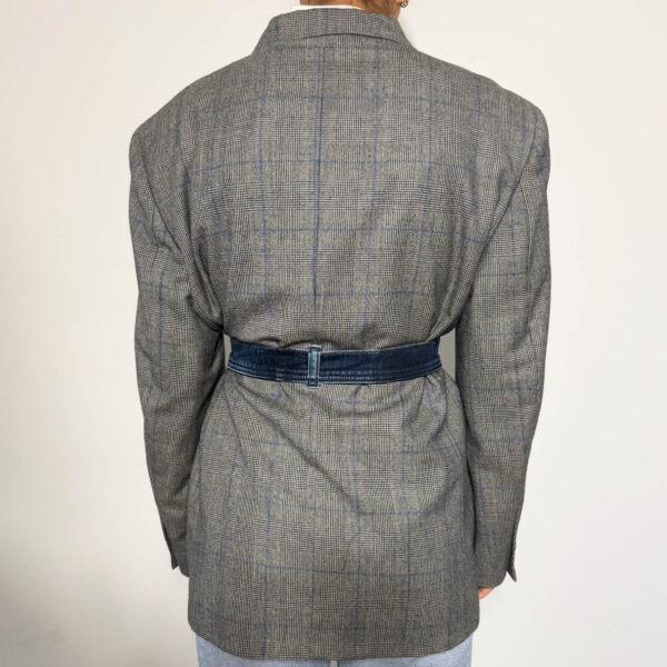 IMG_6586 Plaid blazer | blue accents