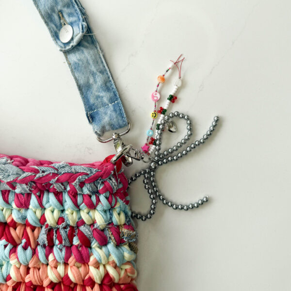 Bagchain bow silver