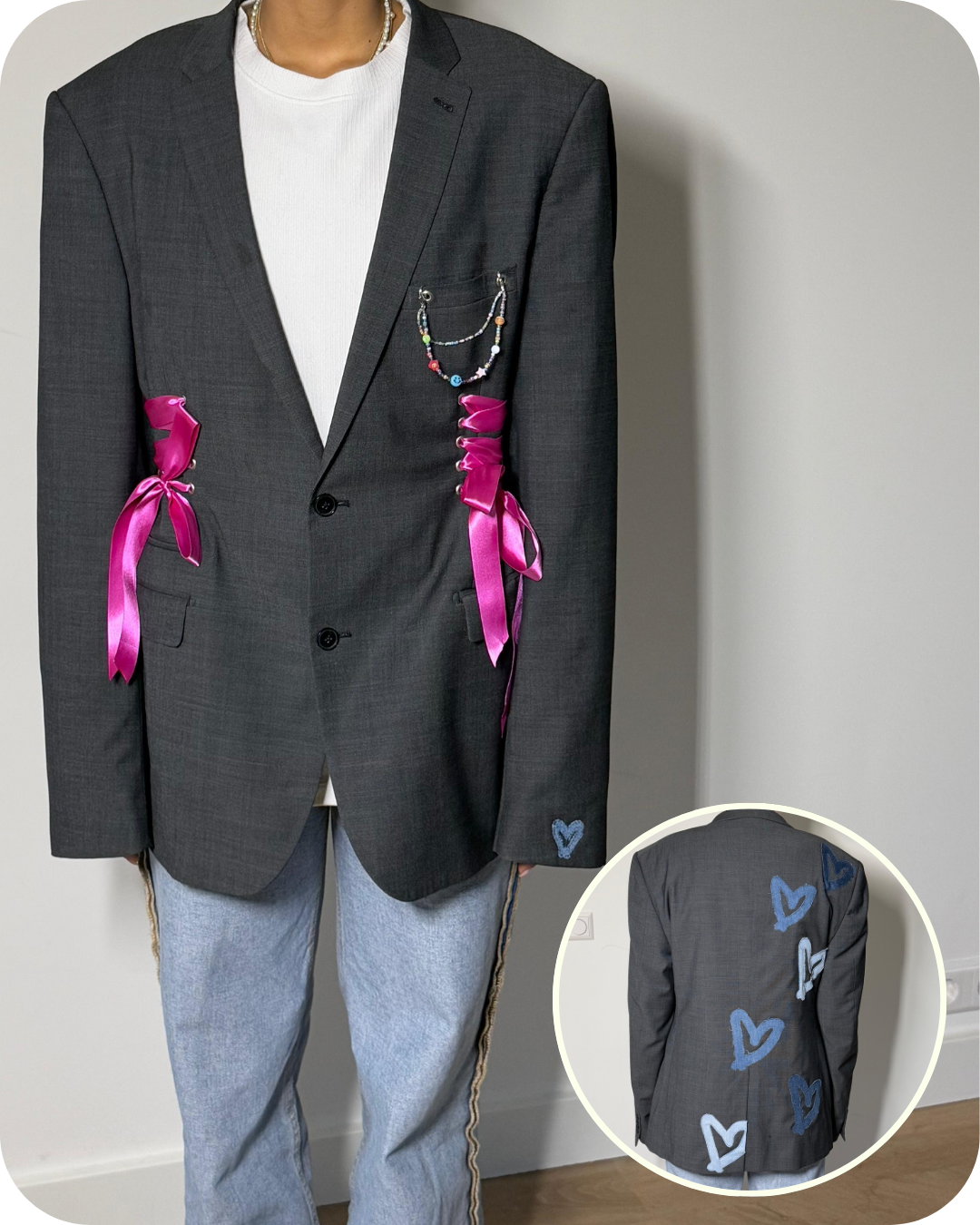Custom Upcycled Blazer